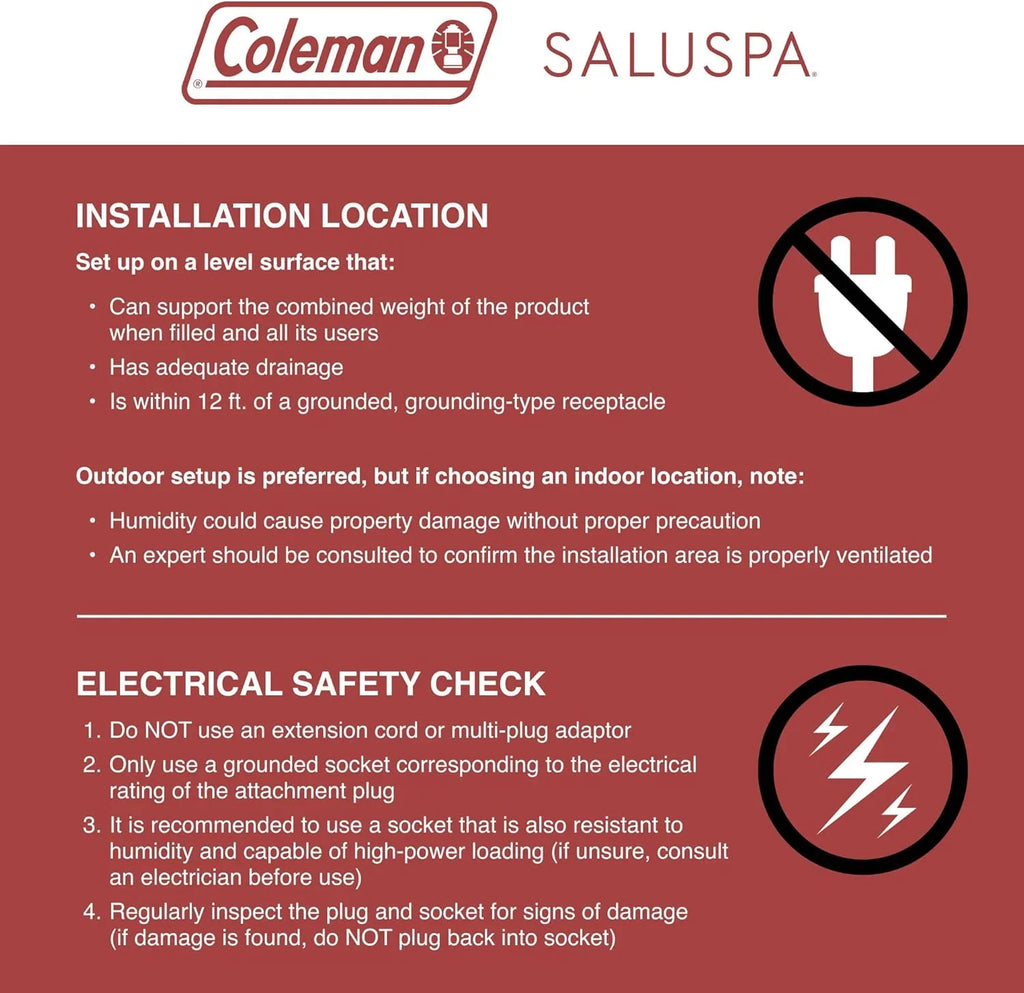 Bestway Palm Springs 4 to 6 Person EnergySense Smart AirJet Plus Inflatable Hot Tub Outdoor Spa