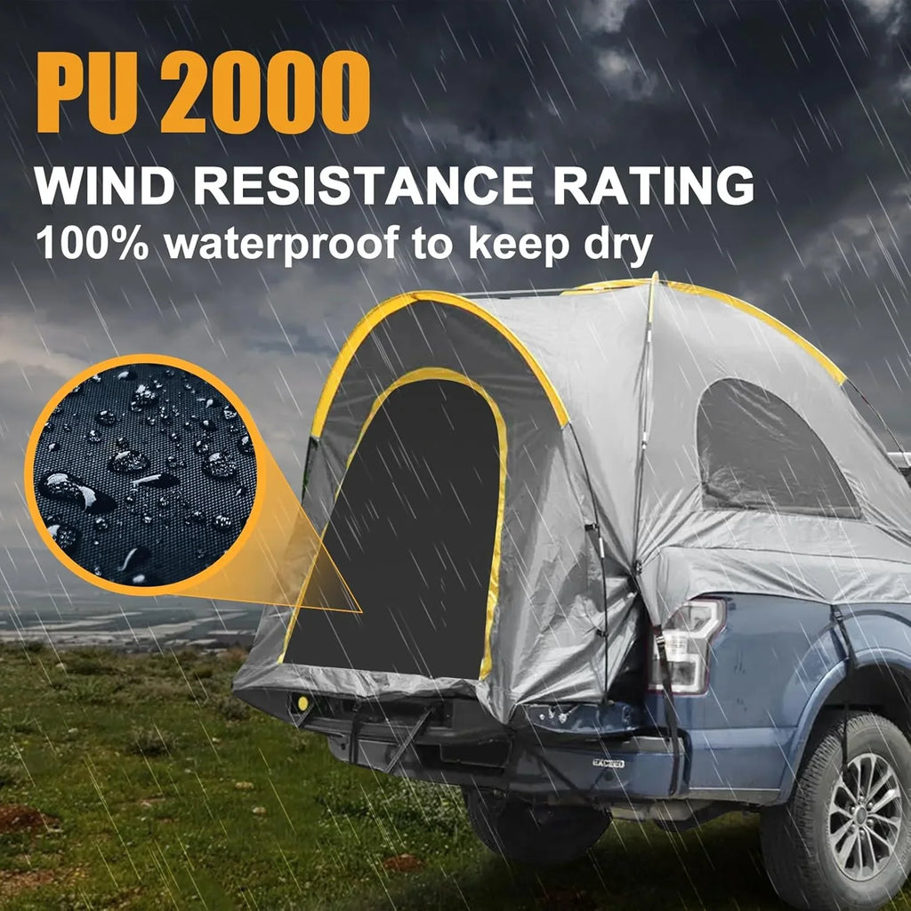 SUV Tent 5-9 Person Rectangle Car Tent for Family Waterproof Windproof for Car Camping Tents