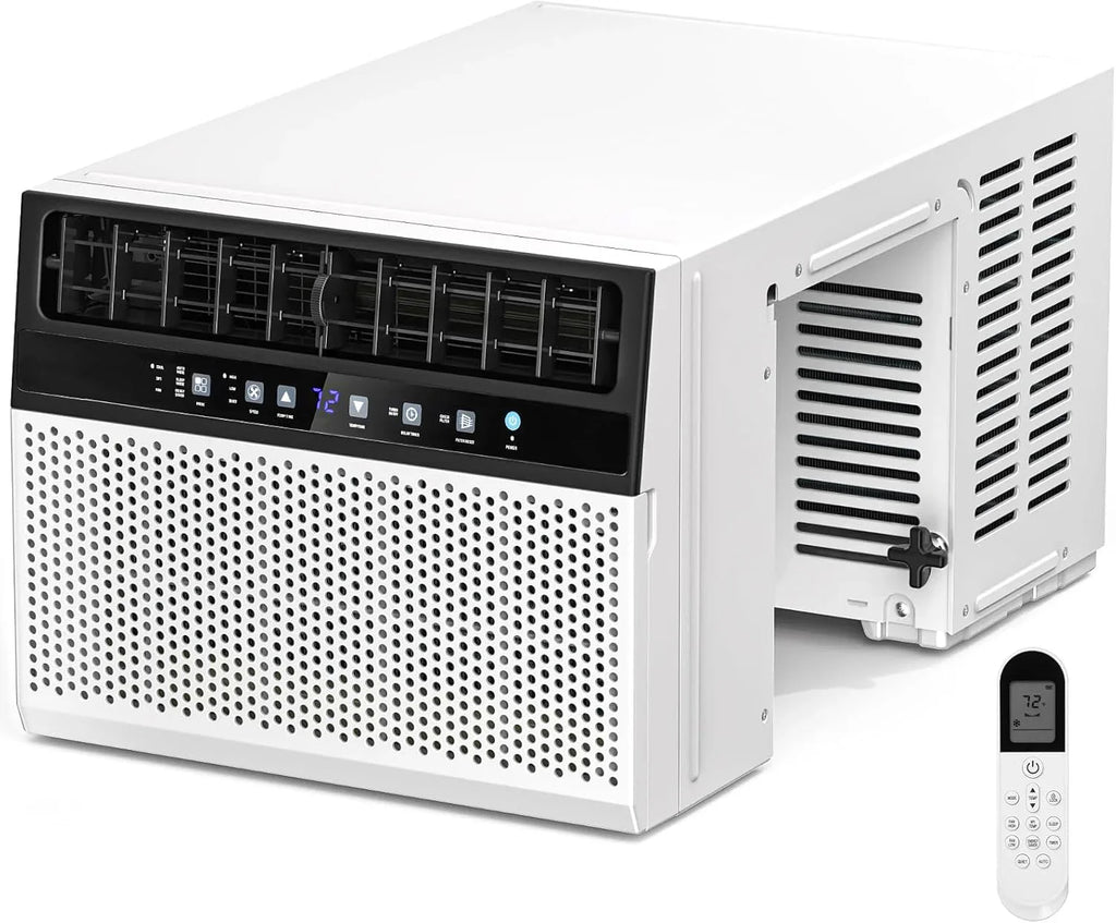 Antarctic Star 12,000 BTU U-Shaped Window Air Conditioner Unit Cools up to 550 Sq.Ft. with 6 Modes