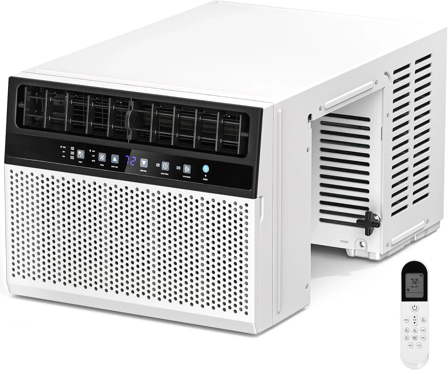 Antarctic Star 12,000 BTU U-Shaped Window Air Conditioner Unit Cools up to 550 Sq.Ft. with 6 Modes