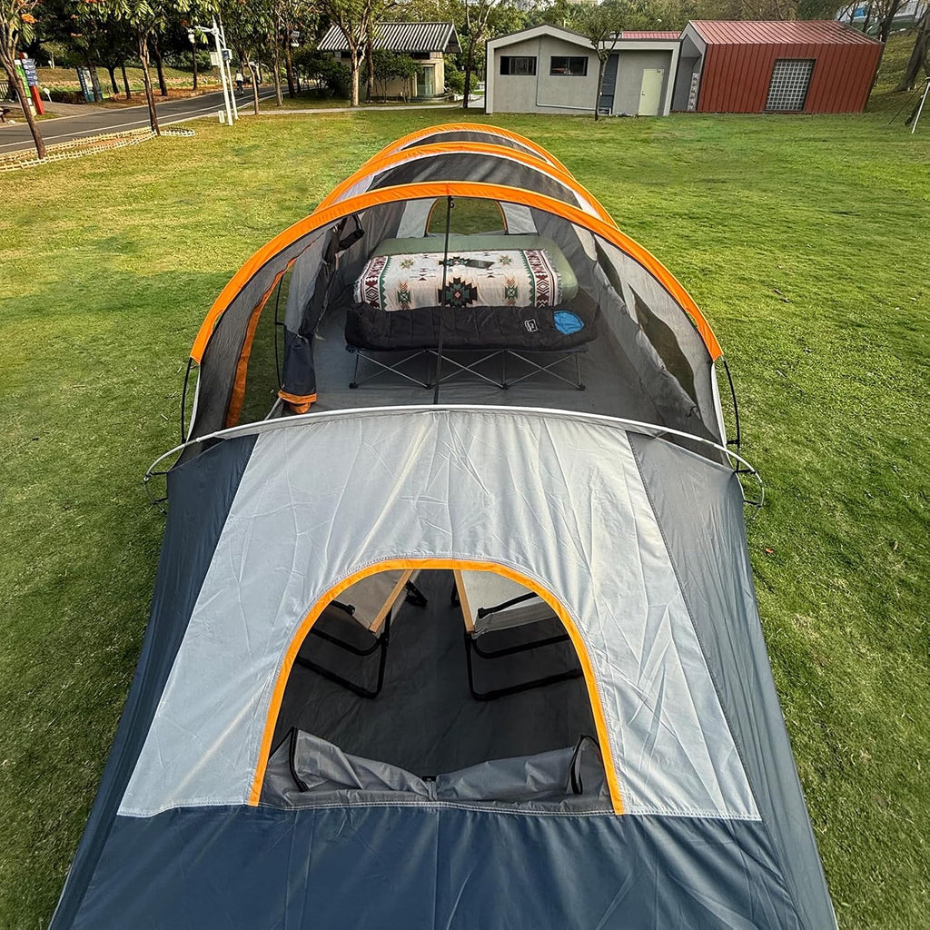 CAMPROS CP Tent 12-Person-Camping-Tents 3 Room Family Tents Waterproof Family Tent