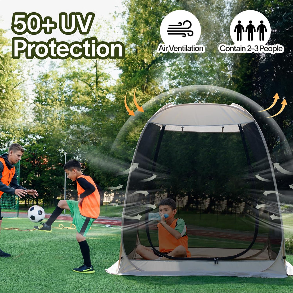 Alvantor Screen House Gazebo Pop Up Igloo Screened Canopy Tent with Mosquito Netting Sides