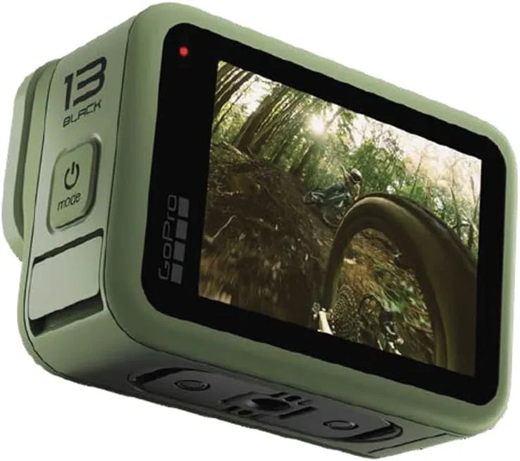 Black Waterproof Action Camera with 5.3K60 Video 27MP Photo Compatability HB-Series Lenses