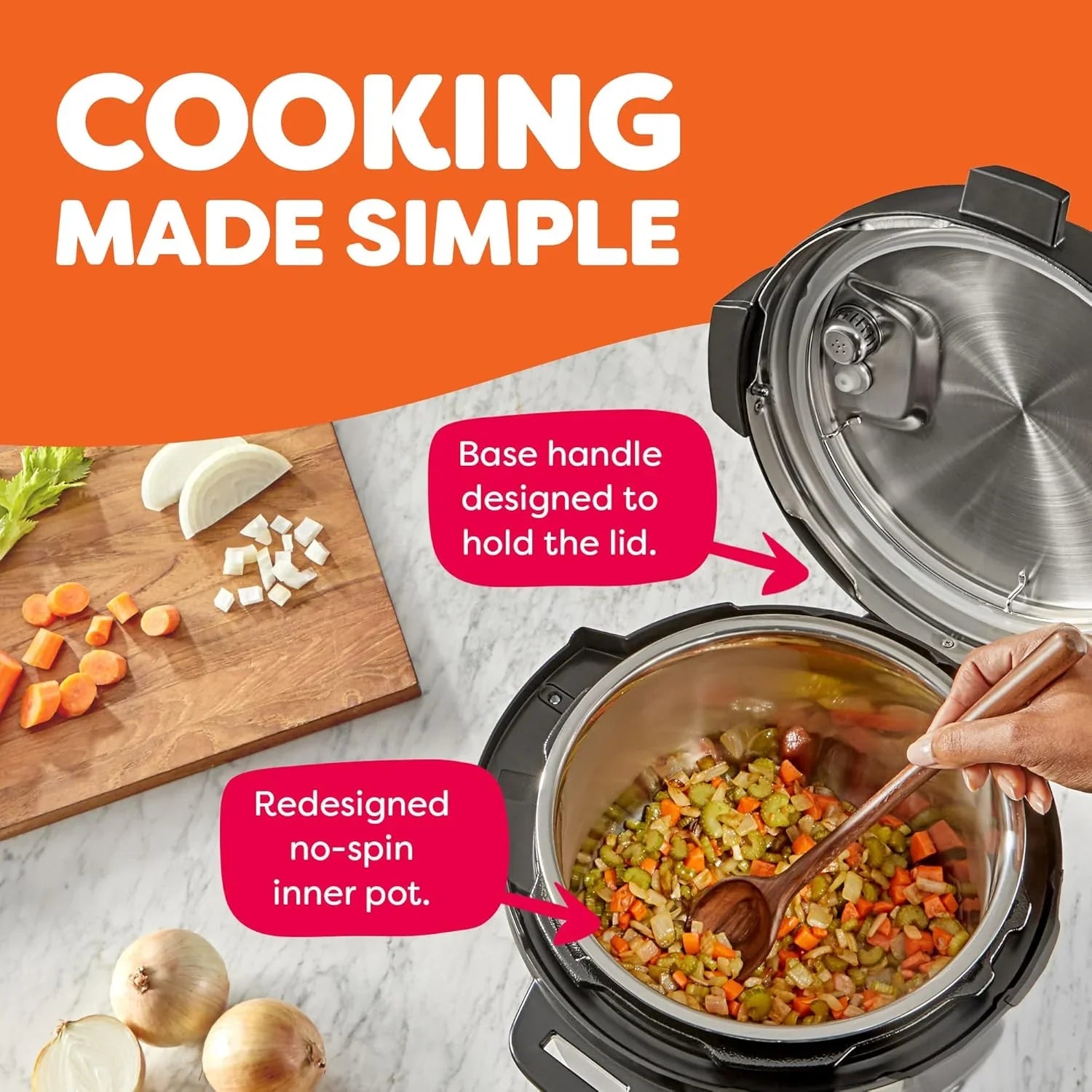 9-in-1 Multicooker Pressure Cooker Slow Cook Rice Maker Steamer Sauté Yogurt Warmer Sterilizer