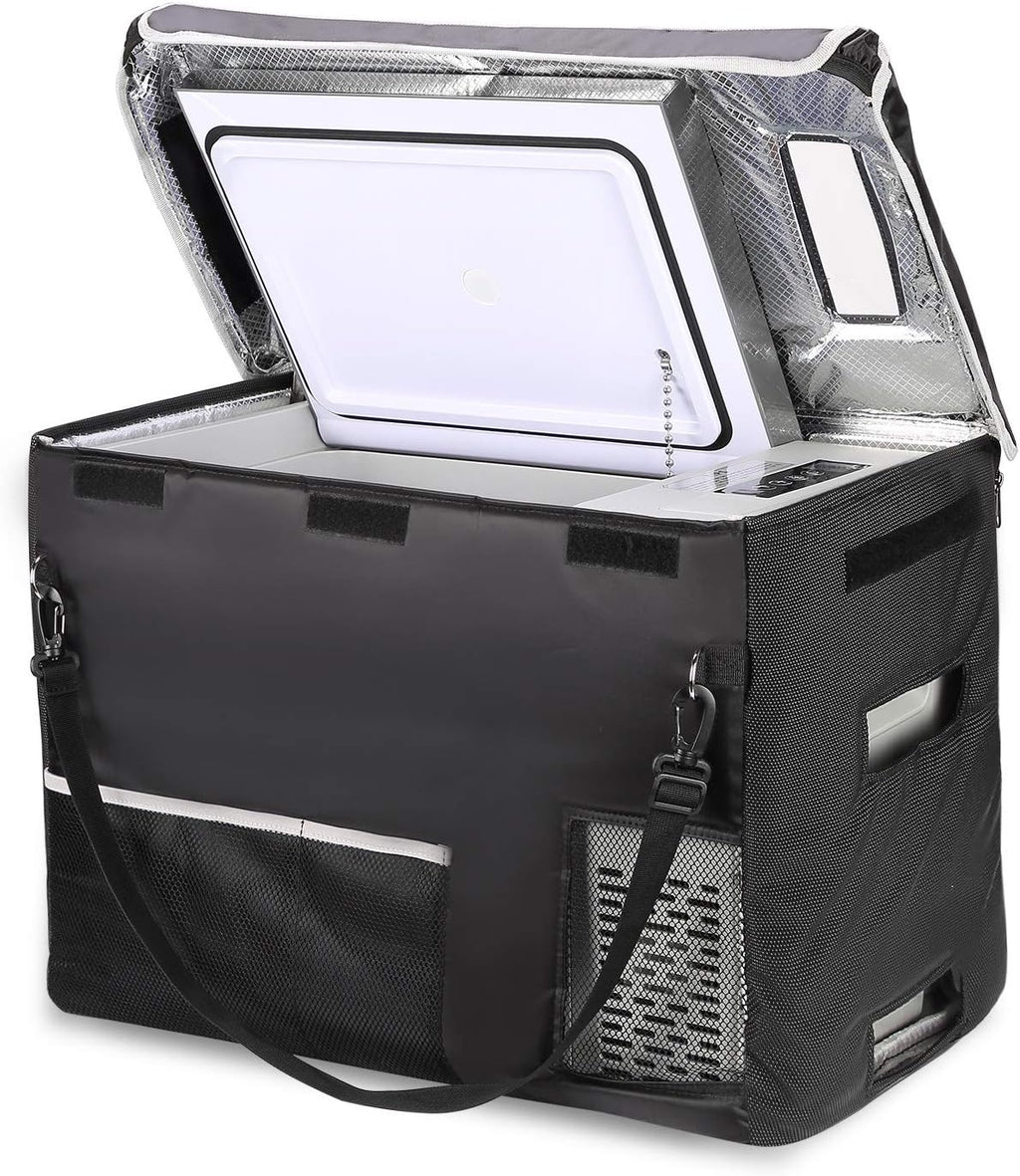 BougeRV 12 Volt Refrigerator 12V Car Fridge 23 Quart Portable Freezer Compressor Cooler