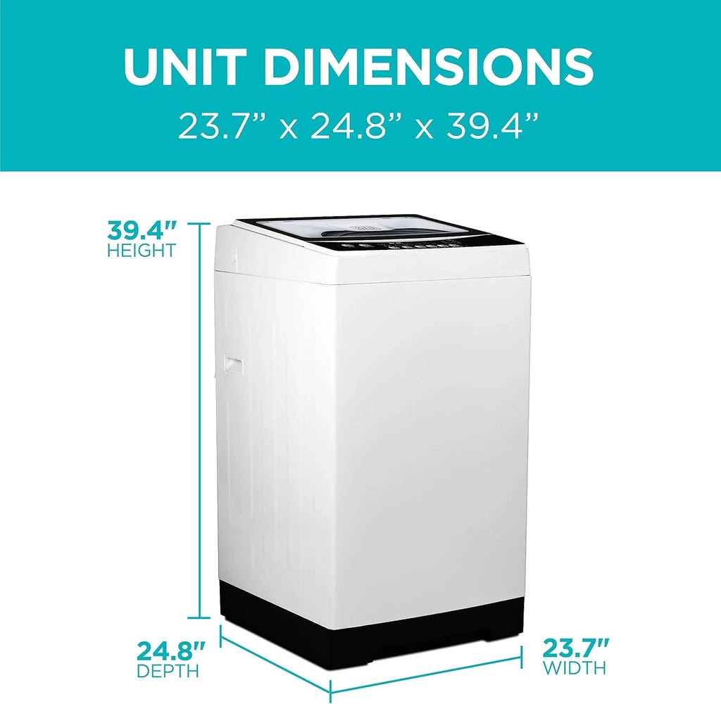 Portable Washer 6.6 lb. Capacity Washing Machine for Homes & Apartments 5 Wash Cycles