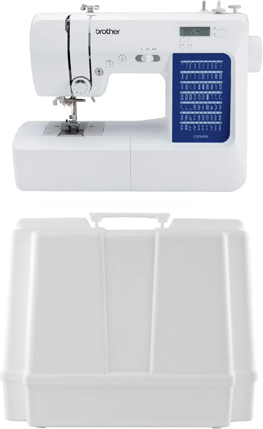 Brother CS7000X Computerized Sewing and Quilting Machine 70 Built-in Stitches LCD Display
