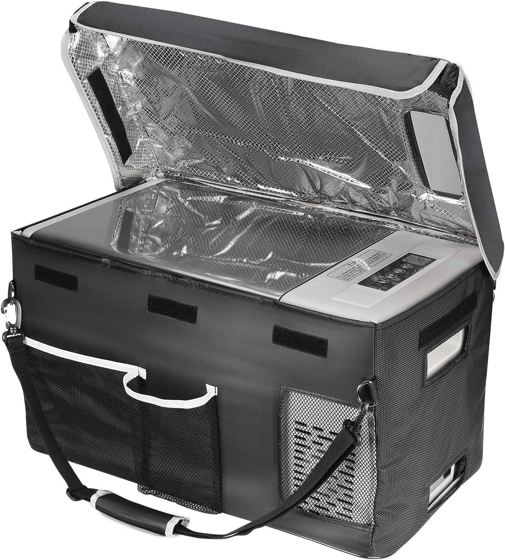 BougeRV 12 Volt Refrigerator 12V Car Fridge 23 Quart Portable Freezer Compressor Cooler