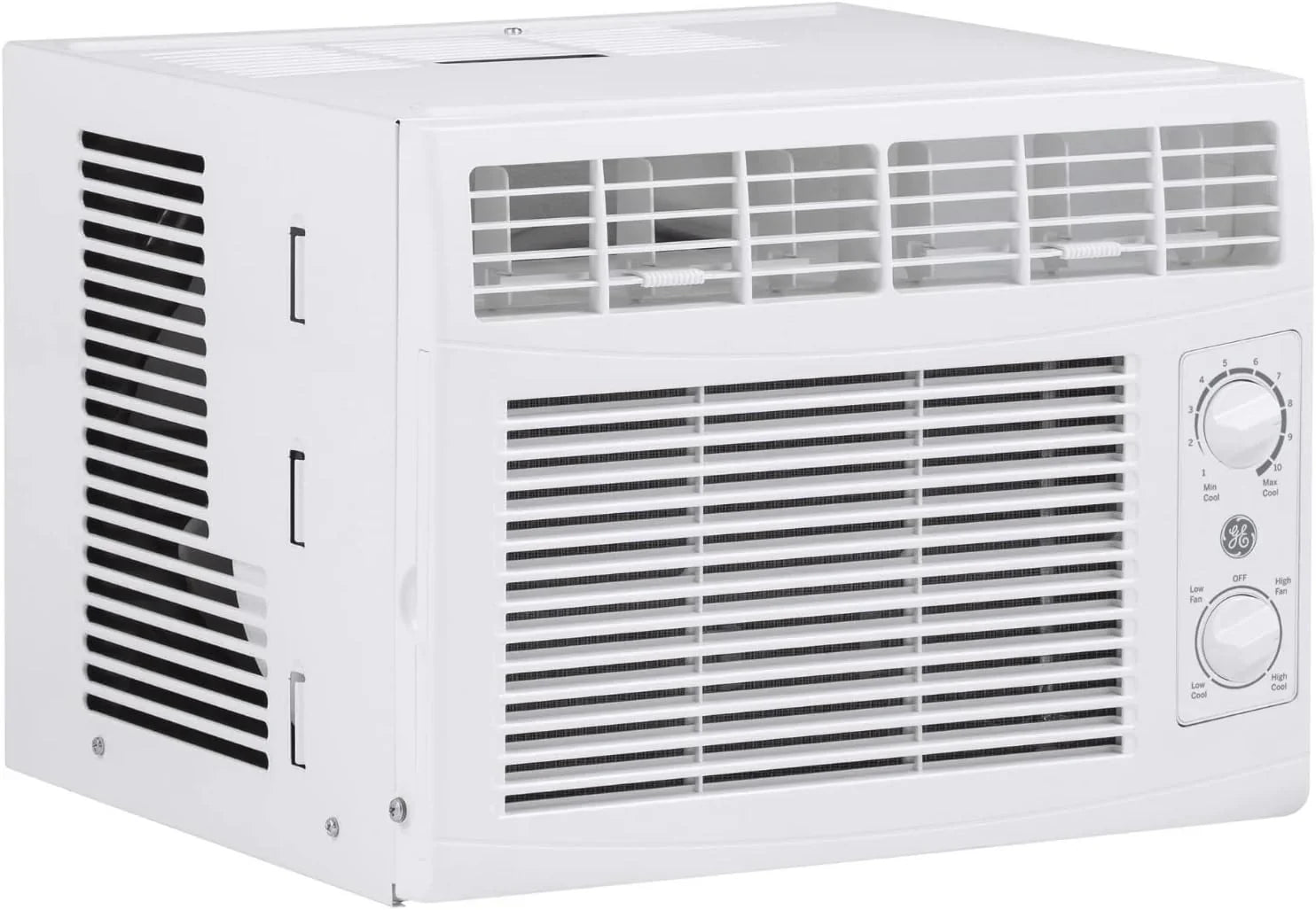 GE Window Air Conditioner Unit 6,000 BTU for Small Rooms up to 250 sq ft. with Adjustable Fan