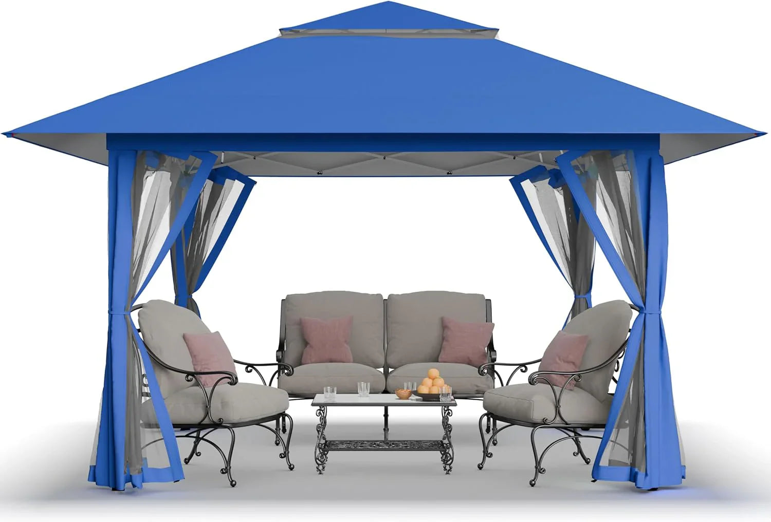 CROWN SHADES 13x13 Pop Up Gazebo Canopy Tent Gazebos on Clearance Outdoor Gazebo