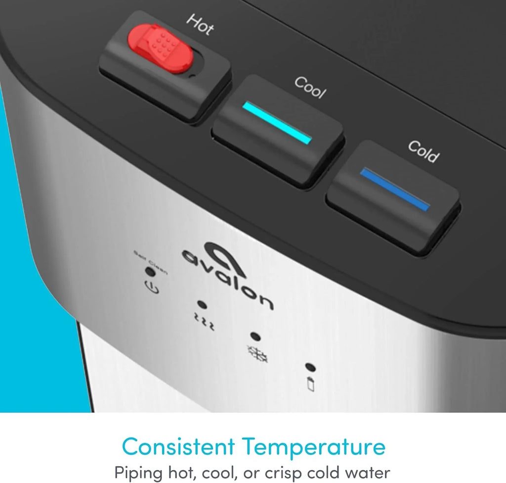 Avalon Bottom Loading Water Cooler Water Dispenser with BioGuard 3 Temperature Settings