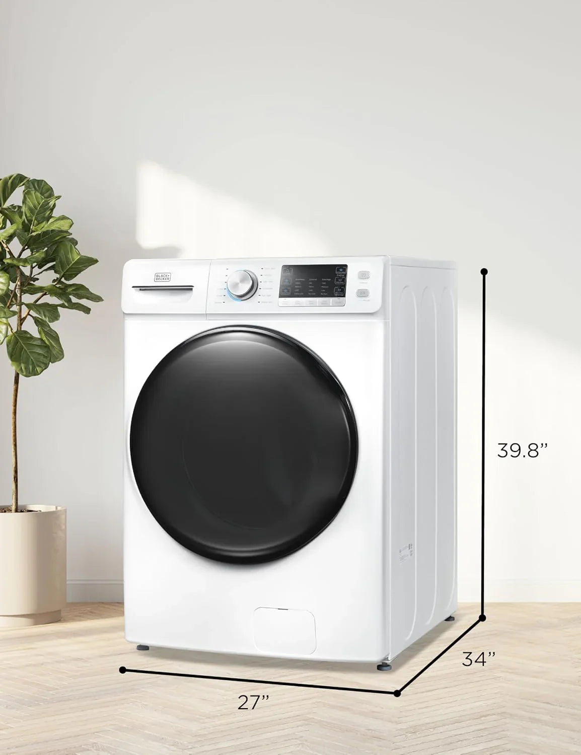 Portable Washer 6.6 lb. Capacity Washing Machine for Homes & Apartments 5 Wash Cycles