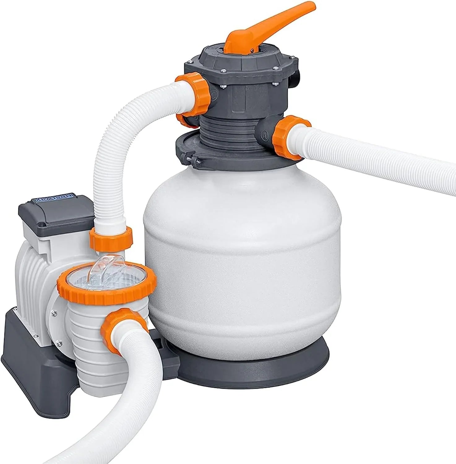 Power Steel 14' x 8'2" x 39.5" Oval Above Ground Pool Set Includes 530gal Filter Pump Ladder