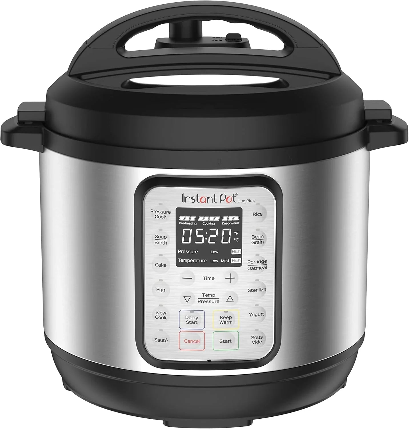 9-in-1 Multicooker Pressure Cooker Slow Cook Rice Maker Steamer Sauté Yogurt Warmer Sterilizer