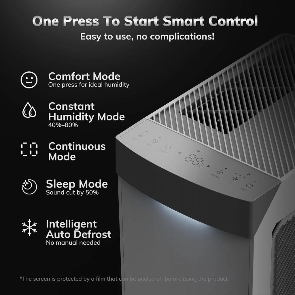 4500 Sq.Ft Most Efficient Energy Star Dehumidifier AEOCKY Max 80 Pint/D Compressor Dehumidifier