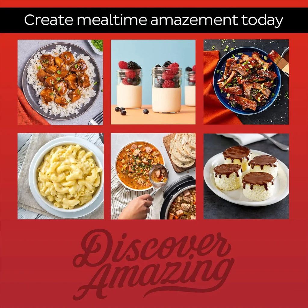 9-in-1 Multicooker Pressure Cooker Slow Cook Rice Maker Steamer Sauté Yogurt Warmer Sterilizer