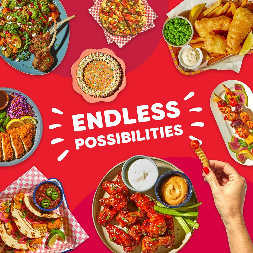 Instant Pot Omni Plus 19QT/18L Toaster Oven Air Fryer 10-in-1 Functions Fits 12" Pizza Crisp Broil