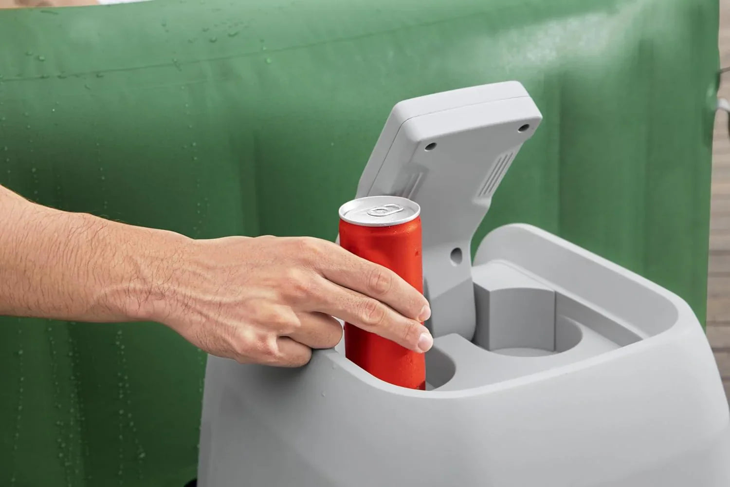 Bestway Palm Springs 4 to 6 Person EnergySense Smart AirJet Plus Inflatable Hot Tub Outdoor Spa