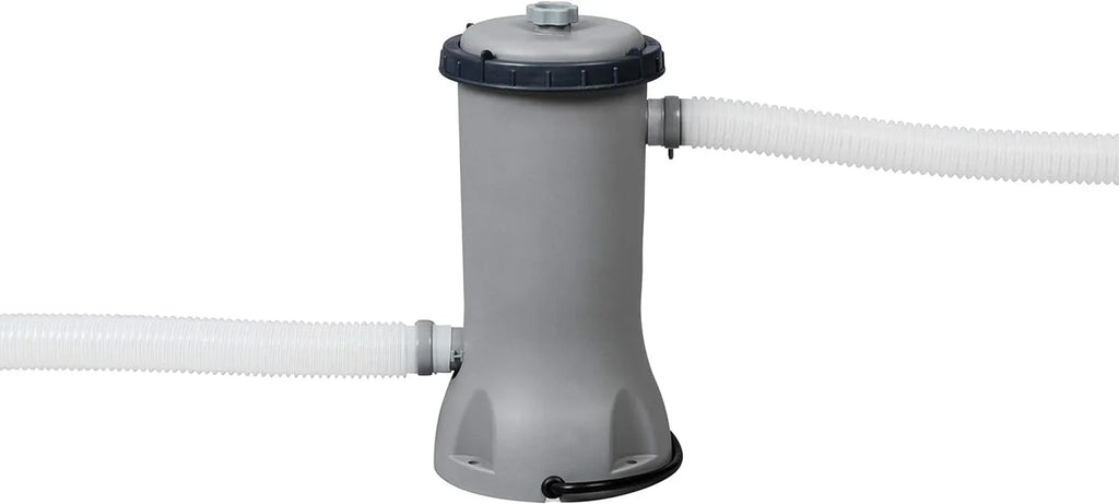 Power Steel 14' x 8'2" x 39.5" Oval Above Ground Pool Set Includes 530gal Filter Pump Ladder