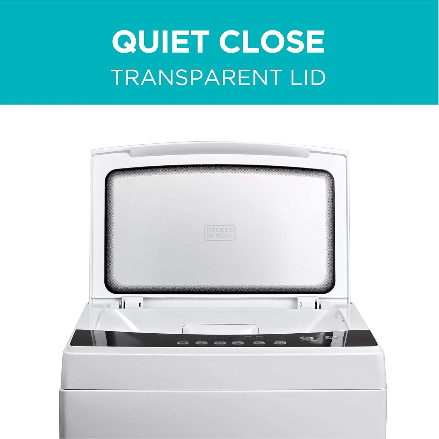 Portable Washer 6.6 lb. Capacity Washing Machine for Homes & Apartments 5 Wash Cycles