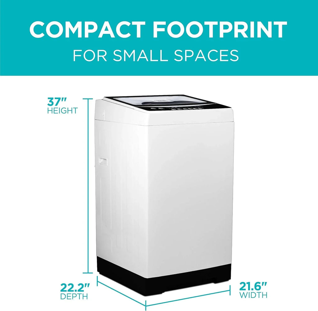 Portable Washer 6.6 lb. Capacity Washing Machine for Homes & Apartments 5 Wash Cycles