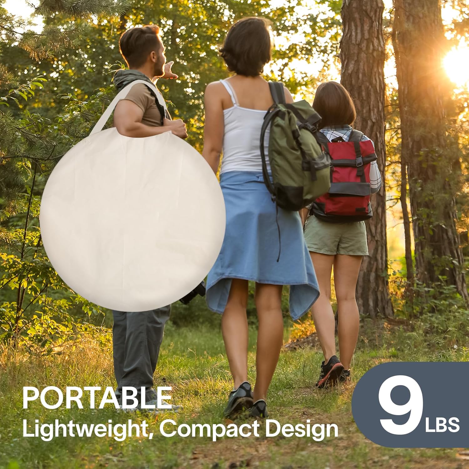 Alvantor Screen House Gazebo Pop Up Igloo Screened Canopy Tent with Mosquito Netting Sides