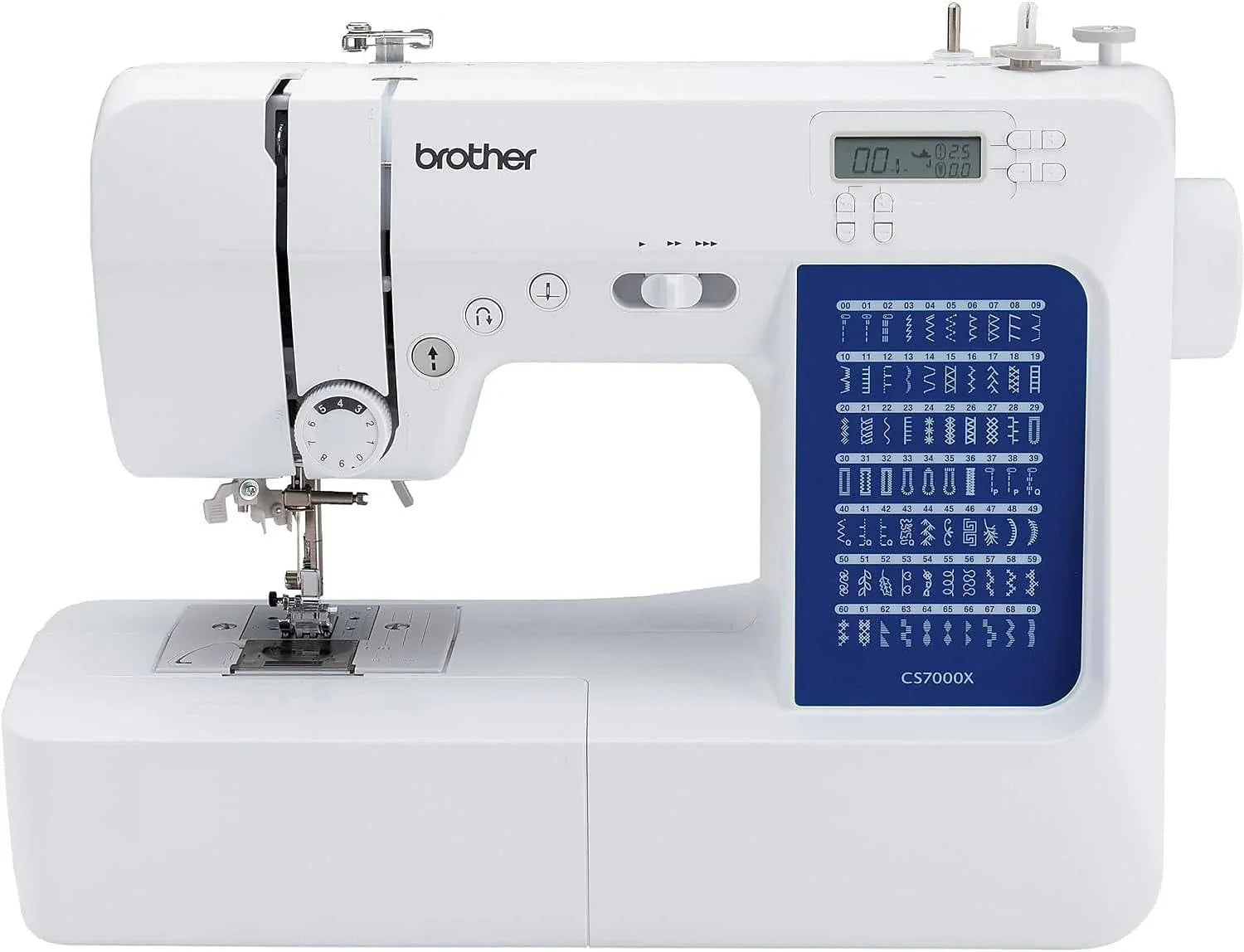 Brother CS7000X Computerized Sewing and Quilting Machine 70 Built-in Stitches LCD Display