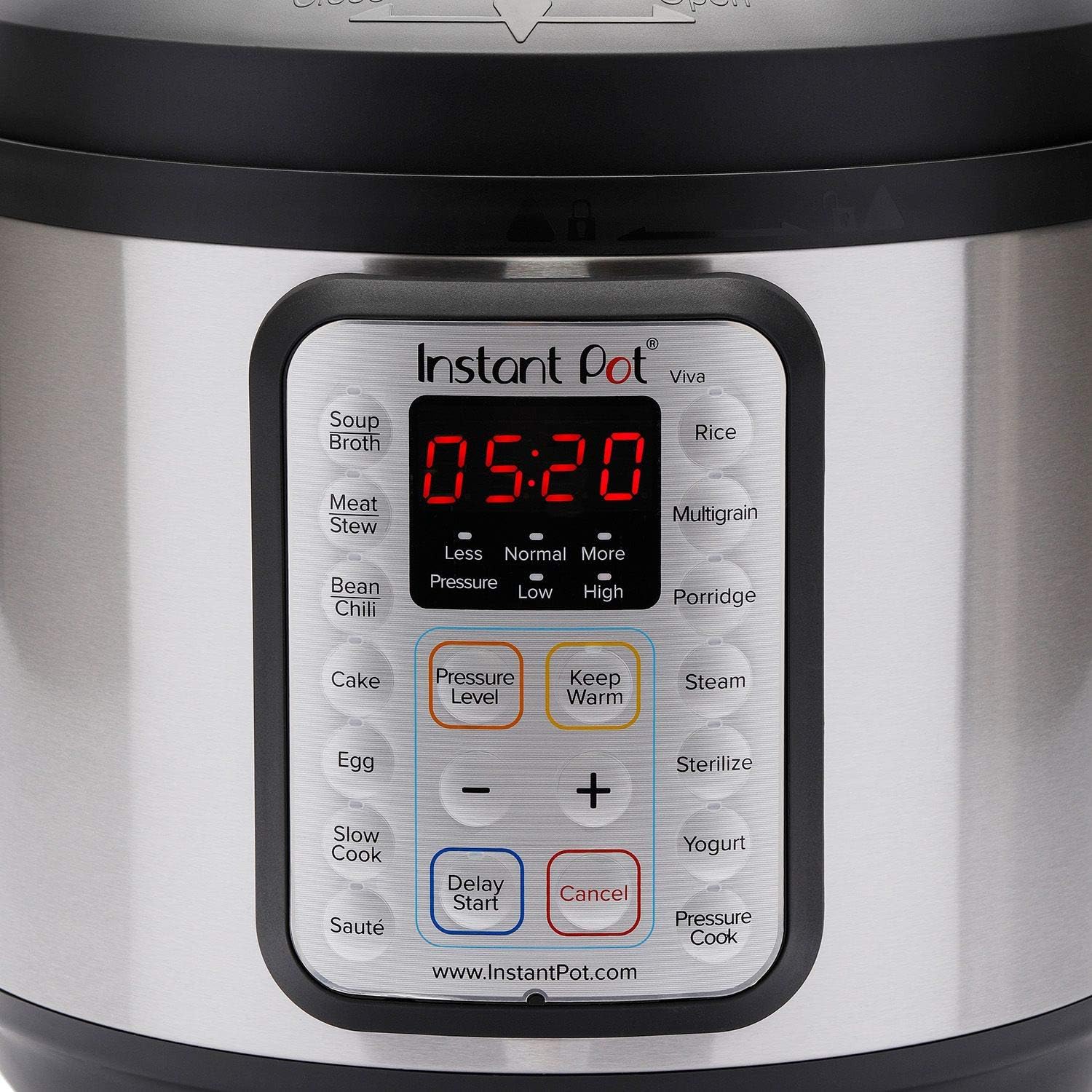 9-in-1 Multicooker Pressure Cooker Slow Cook Rice Maker Steamer Sauté Yogurt Warmer Sterilizer
