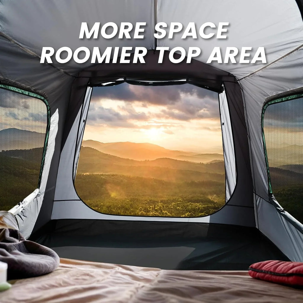 SUV Tent 5-9 Person Rectangle Car Tent for Family Waterproof Windproof for Car Camping Tents