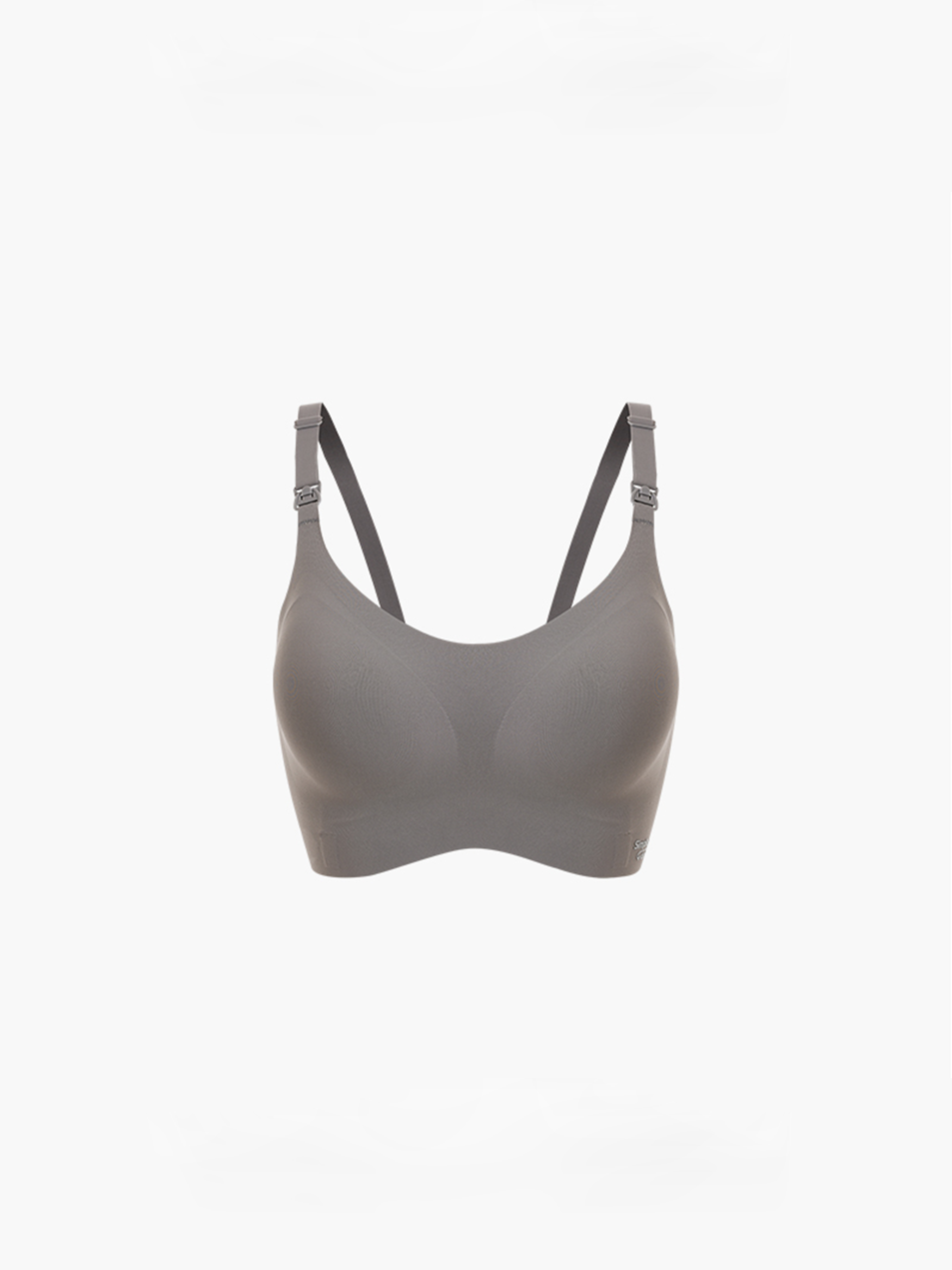 Maternity Seamless Nursing Bra Solid Color