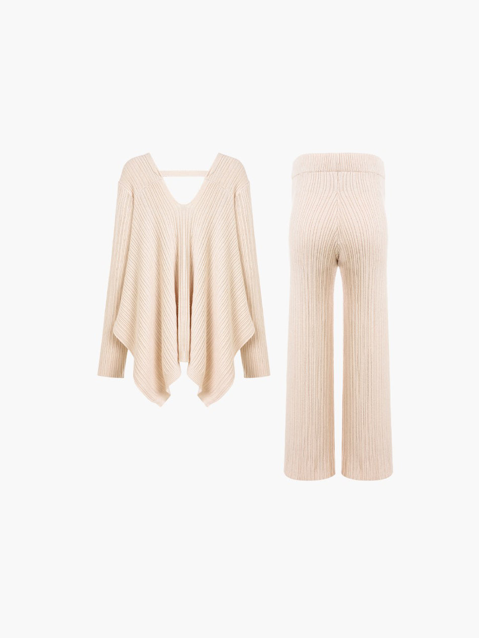 Pregnant Women 2-Piece Set, Solid Long Sleeve Top and Pants, Minimalist Casual Maternity Wear