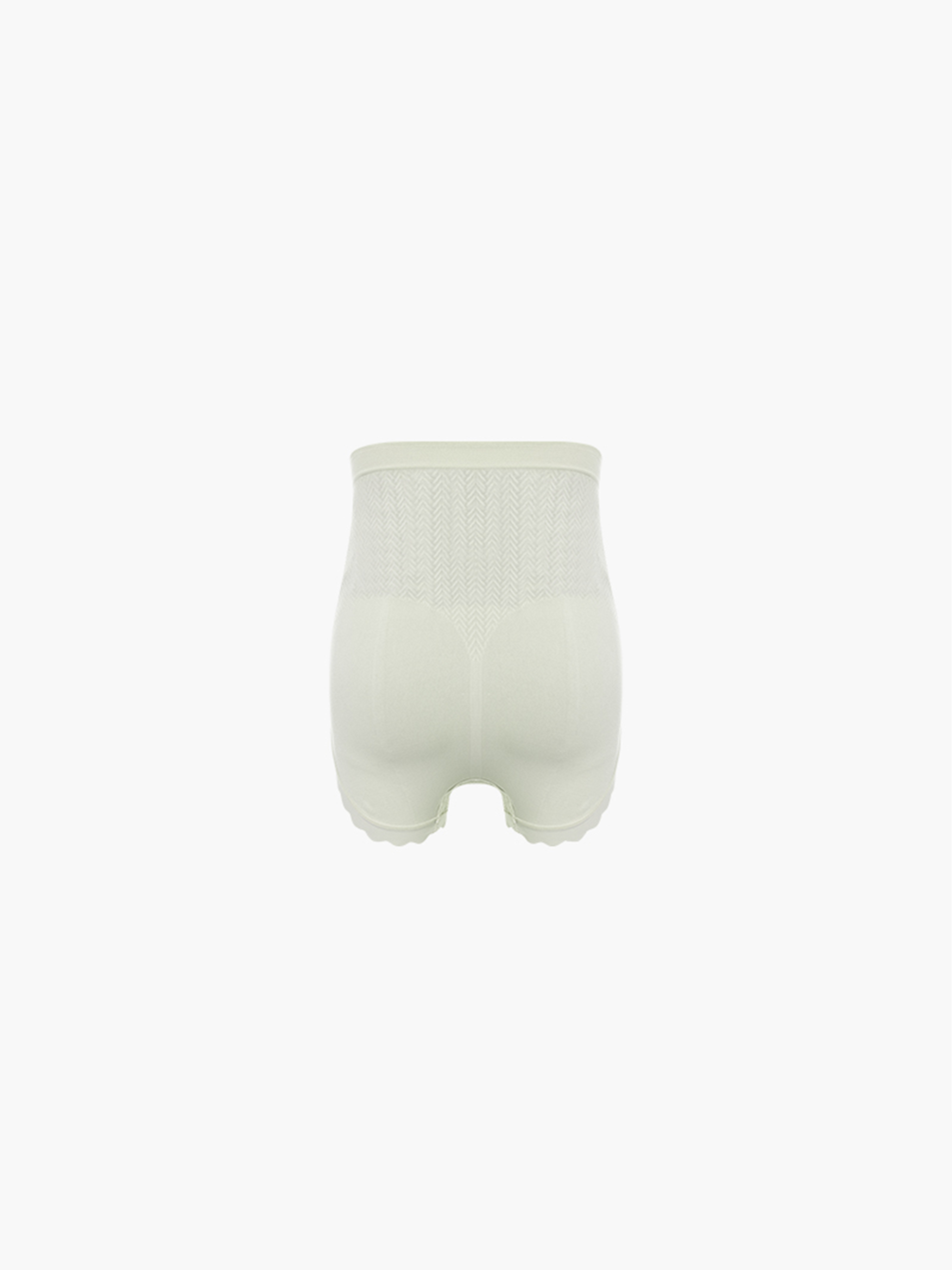 Maternity Solid Ribbed Knit Panty For Mother Green