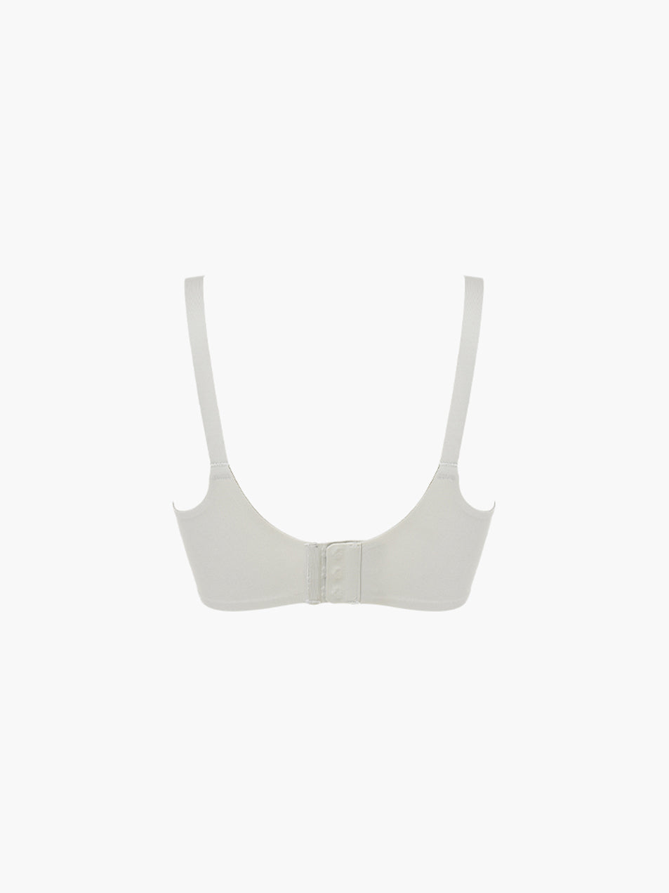 Maternity Solid Color Front Opening Nursing Bra With Adjustable Straps And No Wire Skin Color