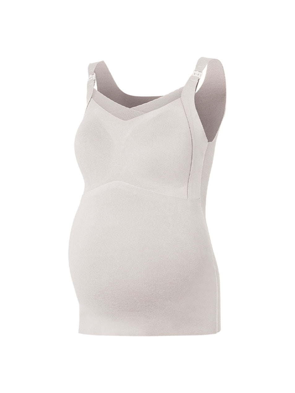 Maternity Nursing Tank Top for Women Scoop Neck Design
