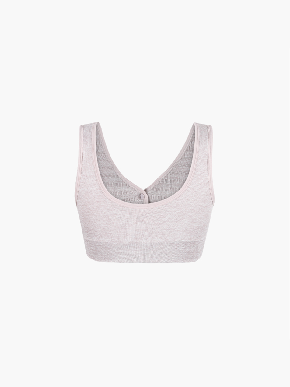 Wire Free Maternity Nursing Bra Front Opening Adjustable Straps Simple Design