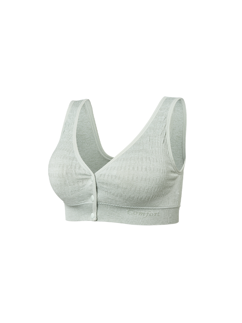 Easy Access Maternity Nursing Bra Front Closure Wireless Adjustable Straps